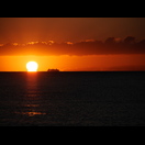 Sonnenaufgang, diesmal mit der Fähre